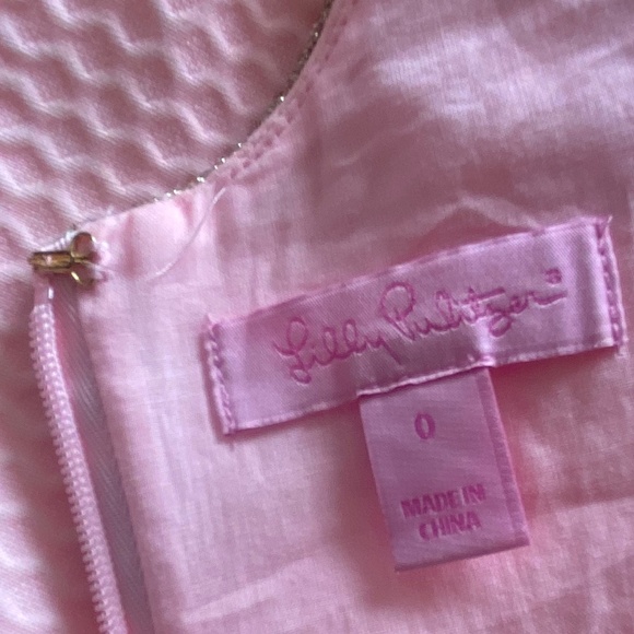 Lilly Pulitzer Valli Shift Dress Paradise Pink Size 0 - Picture 9 of 9